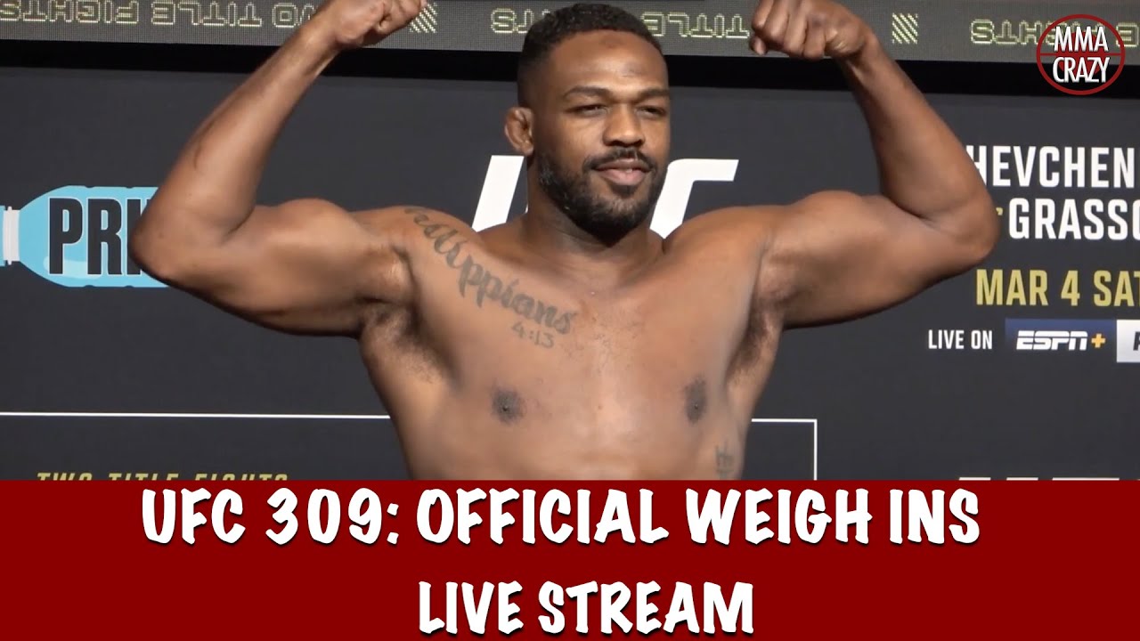 UFC 309: Jones vs. Miocic Official Weigh-ins Live Stream background