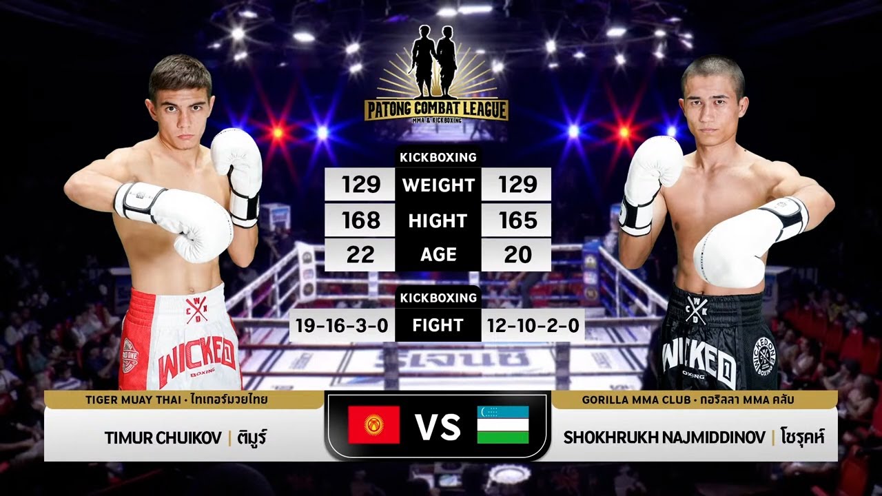 TIMUR CHUIKOV VS SHOKHRUKH (PATONG COMBAT LEAGUE MMA & KICK BOXING 2 FEBRUARY 2025)