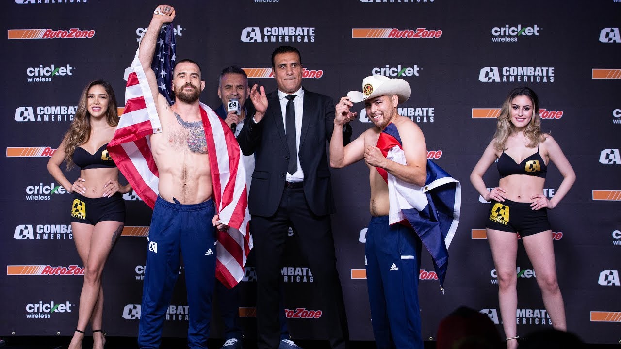 Official Weigh-Ins | TS-1 Presents Combate Americas | Hidalgo, Texas 2019