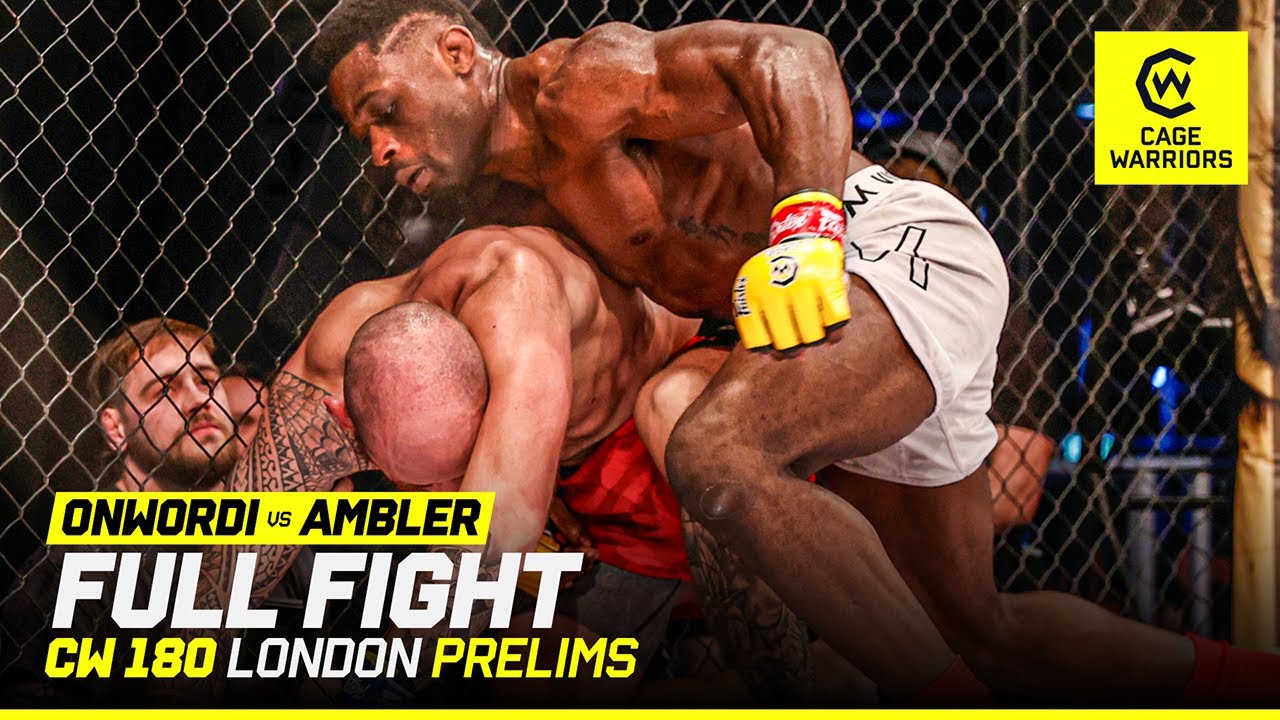 HOMETOWN HERO 🔥 | Joshua Onwordi VS. Joe Ambler | FULL FIGHT | CW 180 London background