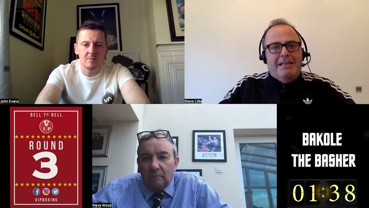 VIP Boxing boss Steve Wood joins Steve Lillis and John Evans for Bell 2 Bell, Ep114 background