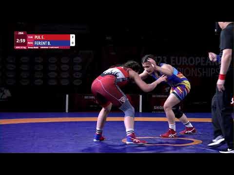 BRONZE WW - 55 kg: E. PUL (TUR) v. B. FERENT (ROU)