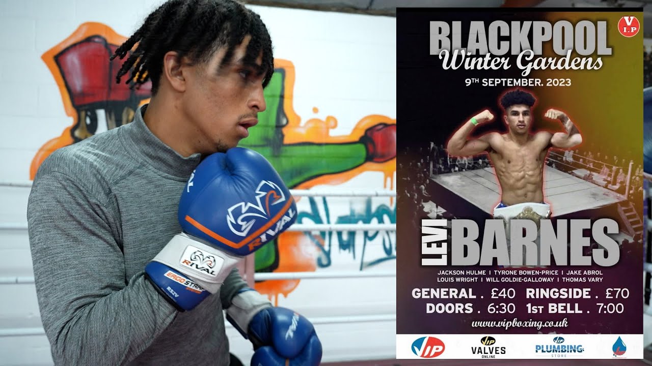 Former top amateur Levi Barnes makes his pro debut at the Winter Gardens on Sept 9th