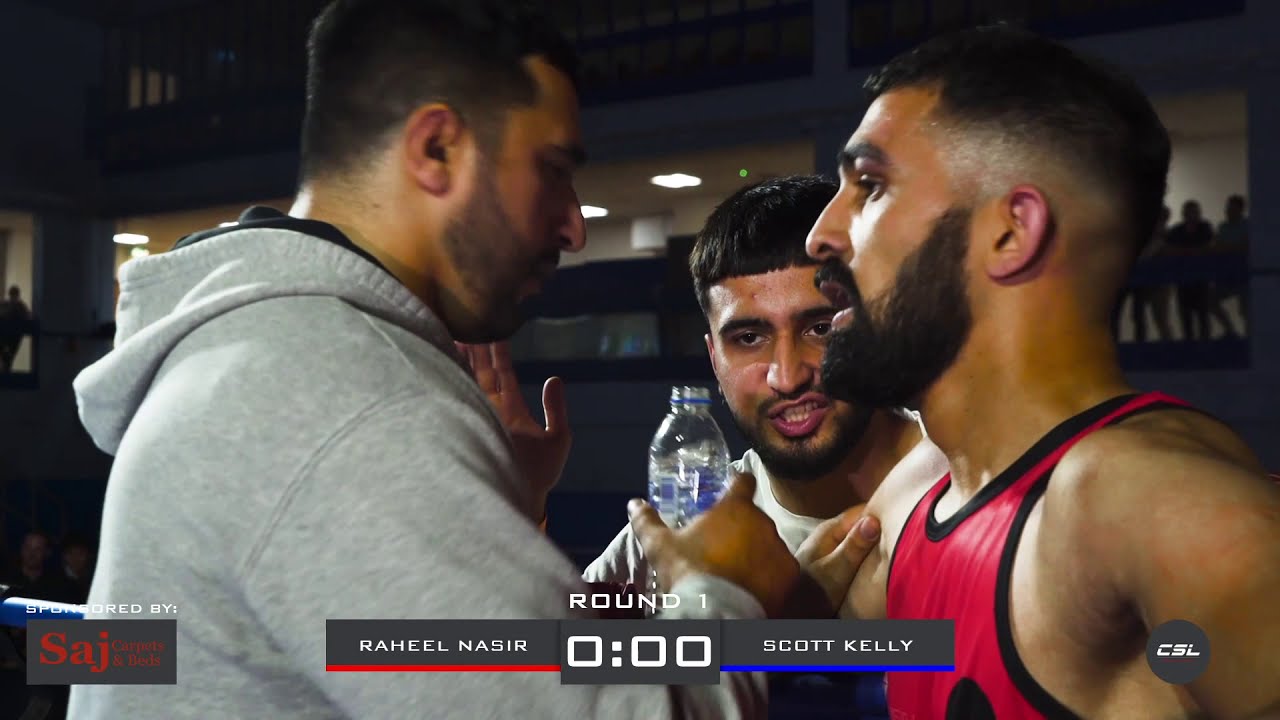 CSL 3 | Fight 21 | Raheel Nasir V Scott Kelly background