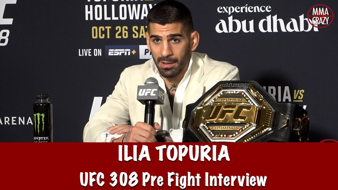 Ilia Topuria will ‘FINISH’ Max Holloway & ‘Take his HEAD OFF’ wants to be 3 division champ