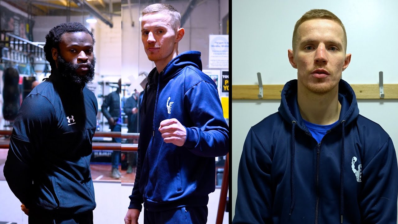 Jack Flatley v Ryan Amos Weigh-in plus a quick with Jack backdrop