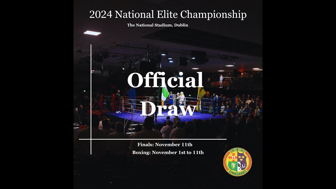Draw - 2024 National Elite Championships