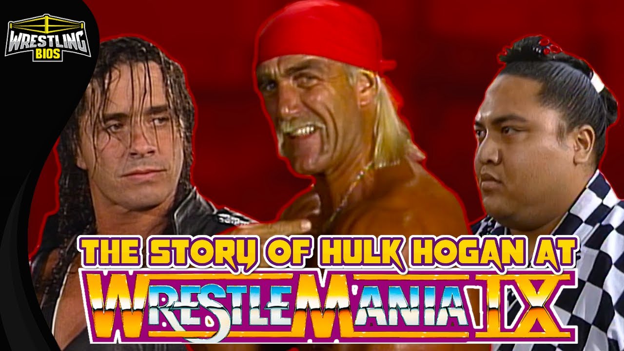 The Story of Hulk Hogan at WrestleMania IX background
