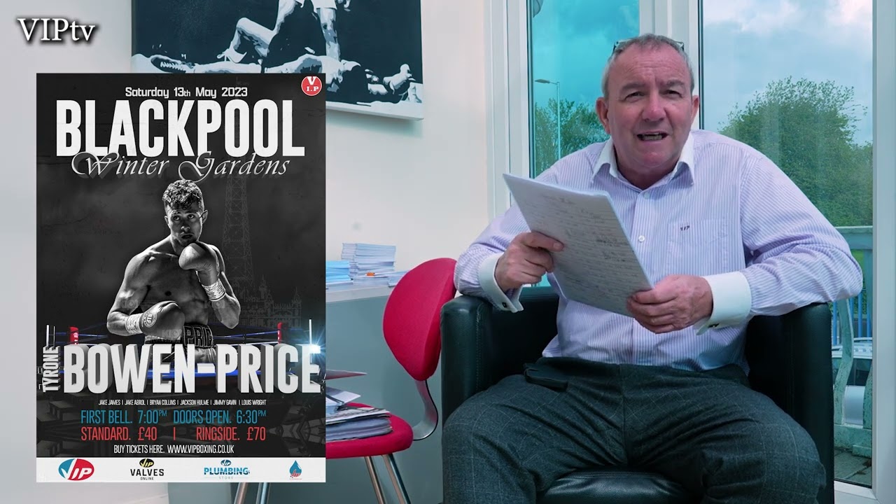 Steve Wood runs through a great Blackpool card full of local talent at the Winter gardens 13.5.2023