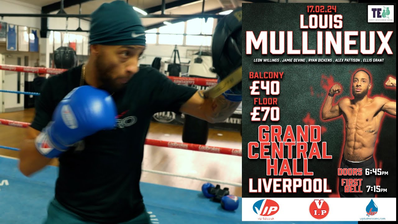 Meet Salisbury ABC Welterweight Louis Mullineux who makes his debut on VIP's Liverpool show Feb 17th background
