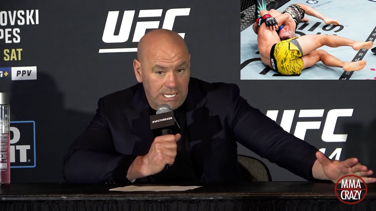 Dana White Reacts to Bryce Mitchell loss to Jean Silva at UFC 314