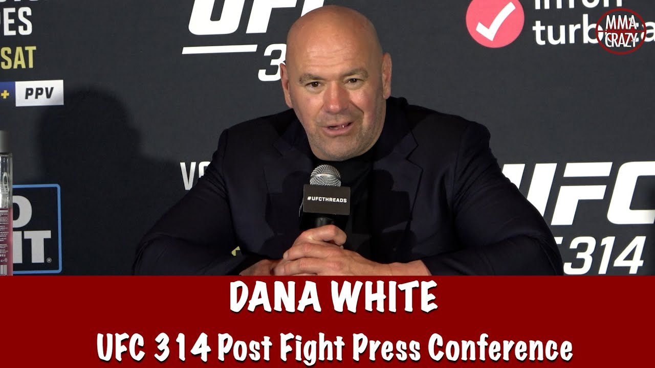 Dana White Reacts to Paddy Pimblett BEATING Michael Chandler “He’s the REAL DEAL” UFC 314 Recap