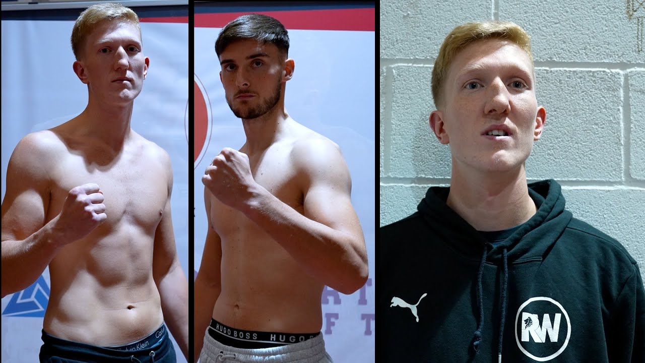 Rhys Woods v Owen Kirk Weigh-in plus a quick chat with Rhys background