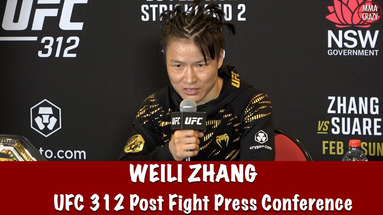 Zhang Weili responds to Valentina Shevchenko potential fight, reacts to Tatiana Suarez win