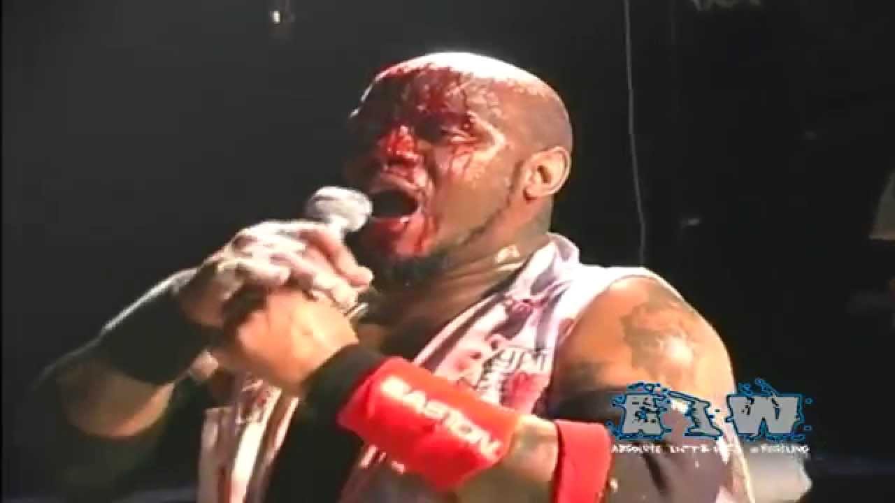 New Jack Is Insane - Absolute Intense Wrestling background