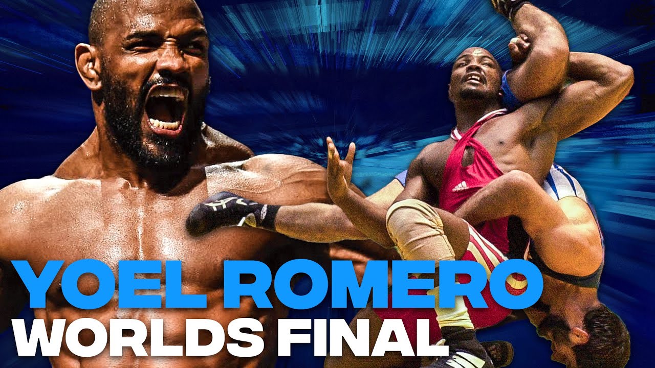 Every Yoel Romero World Championships Final background