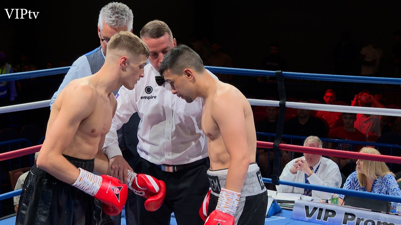 Bayan Khalil v Rusteem Fatkhulin at Bolton's Whites Hotel on 24th June 2023 background