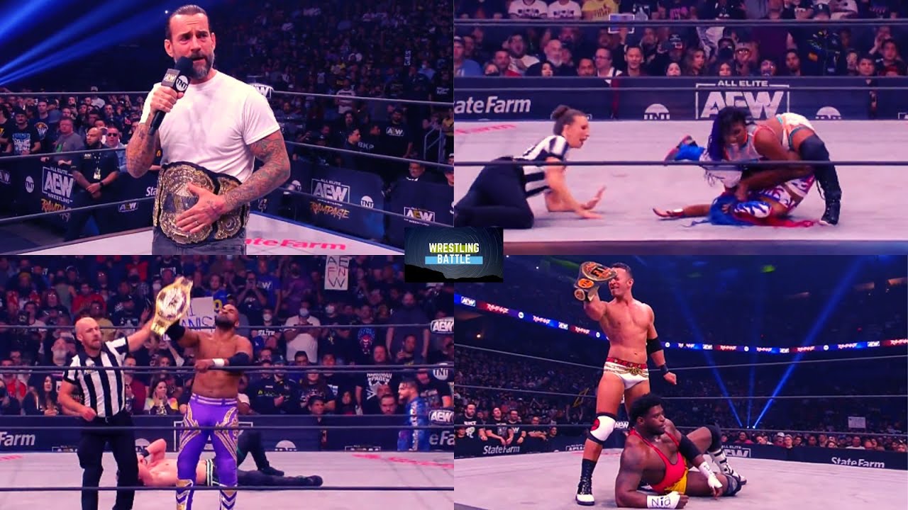 AEW Rampage 3 June 2022 Results- CM Punk Heartbreaking Announcement, Athena In-Ring Debut