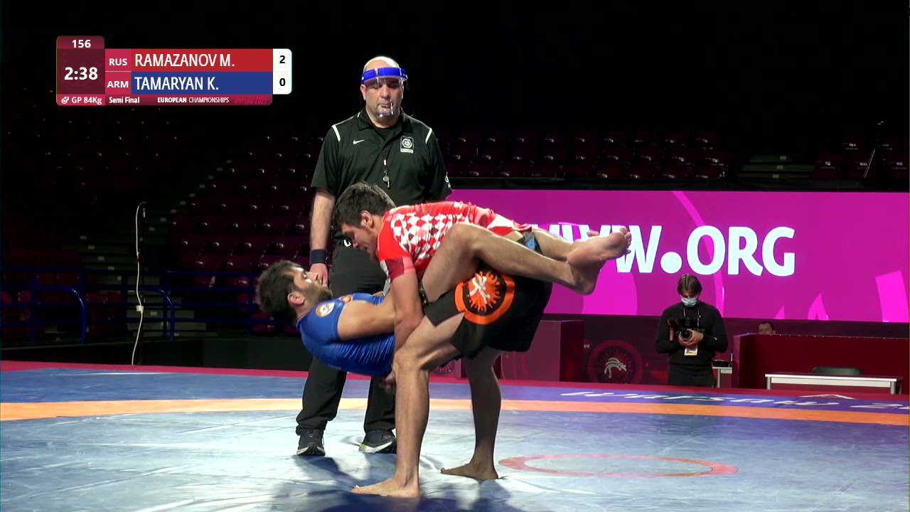 1/2 Men's GP No-Gi - 84 kg: M. RAMAZANOV (RUS) v. K. TAMARYAN (ARM)