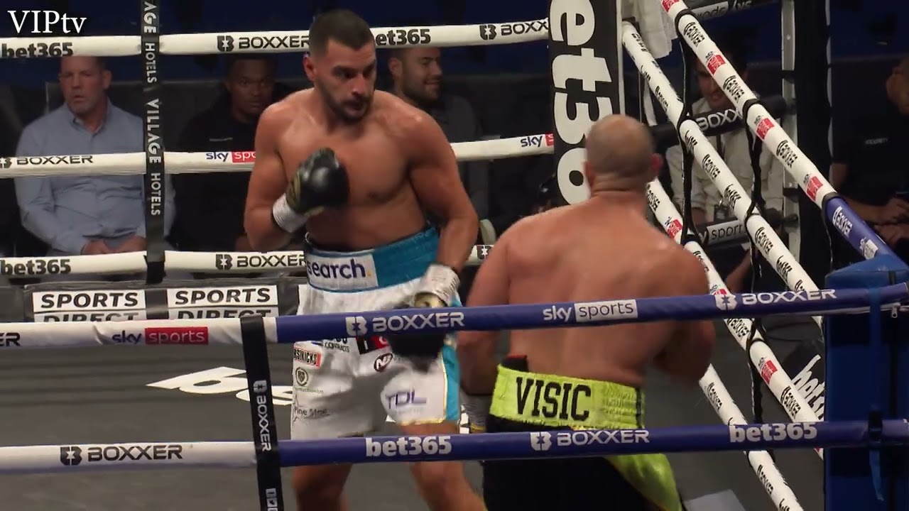 Nathan Quarless v Toni Visic at Echo Arena, Liverpool on 3rd Sept 2022 background