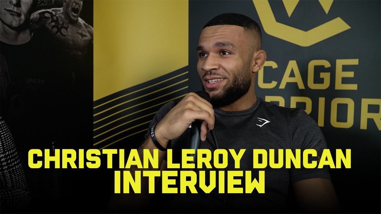 Christian Leroy Duncan signs for the UFC! (CW 148 Interview) background