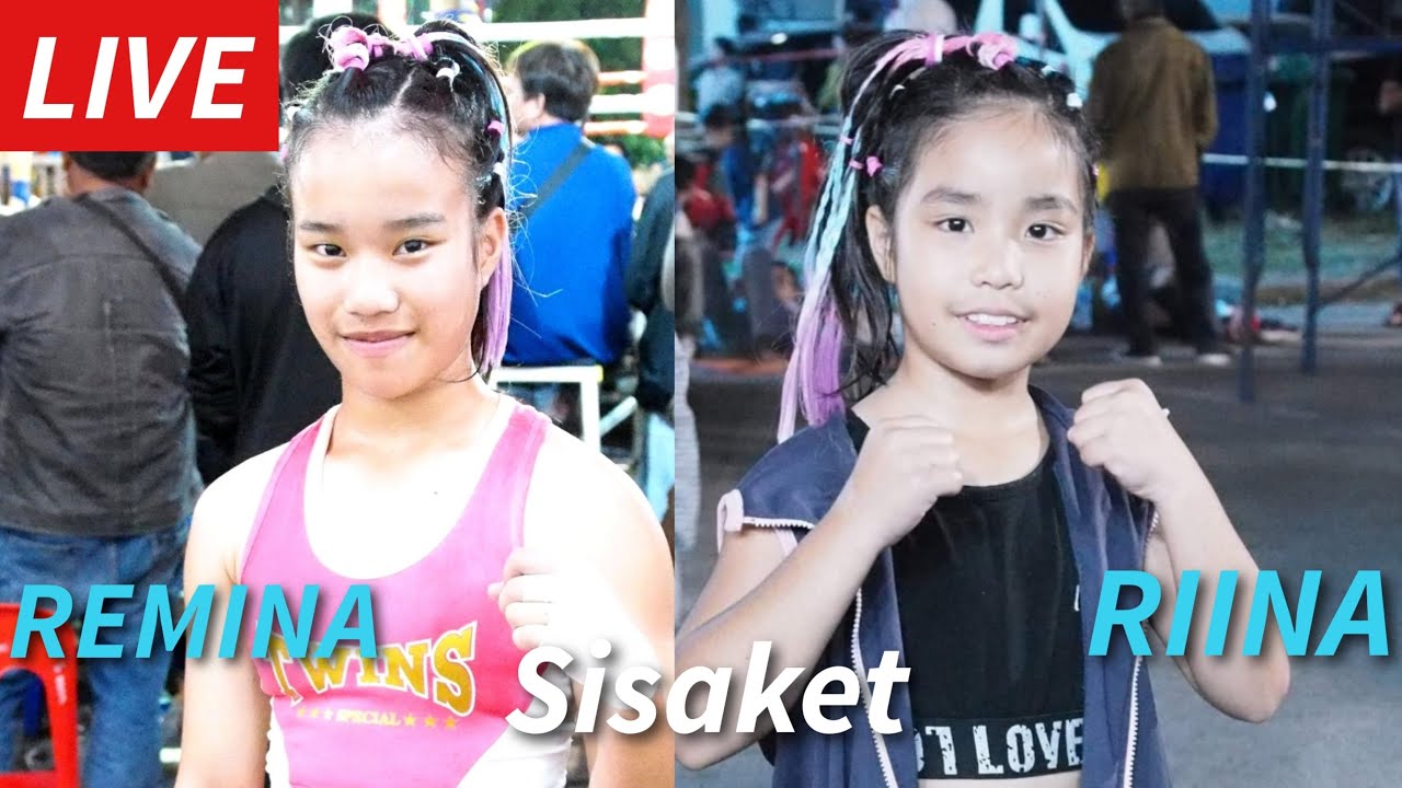 เรมินะ.รีนะกำลังเริ่มครับREMINA&RIINA Fight!レミナとリイナ今夜決戦!!ムエタイ Muay Thai background