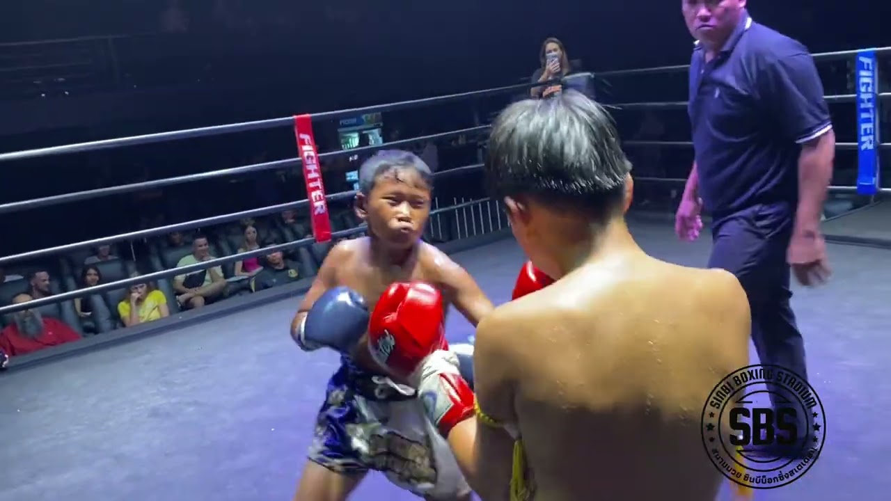 Harris YakYai Muay Thai from China 🇨🇳 v Kauntorlek from Thailand 🇹🇭 backdrop