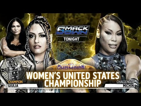 Giulia vs Michin | SmackDown Sep 5, 2025 background