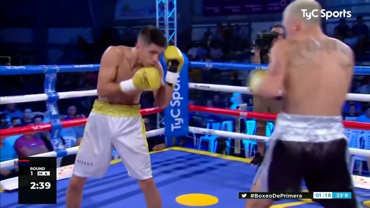 Lucas Argañaraz vs. Bruno Oliva - Boxeo de Primera - TyCSports