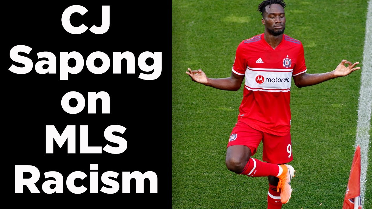 Racism in MLS | Chicago Fire forward CJ Sapong | The Cooligans background