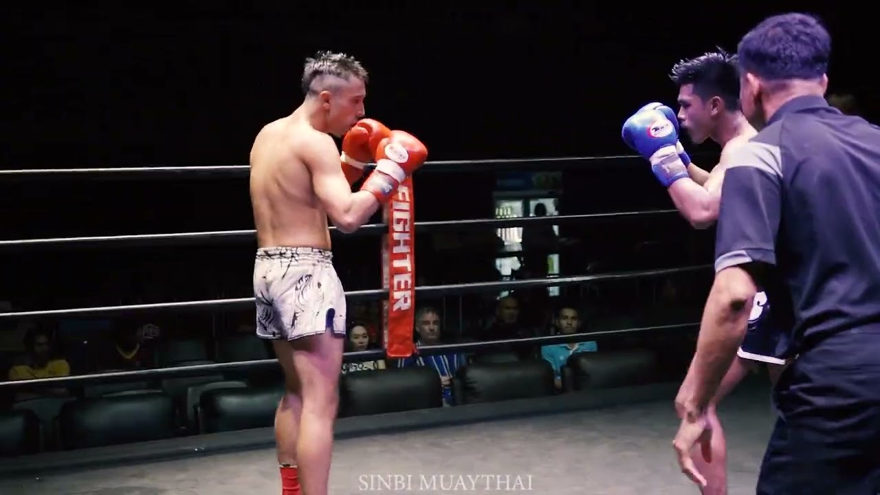 Damian Sinbi Muaythai vs เพชรไทรทอง โอเล่ห์ดงมวยไทย background