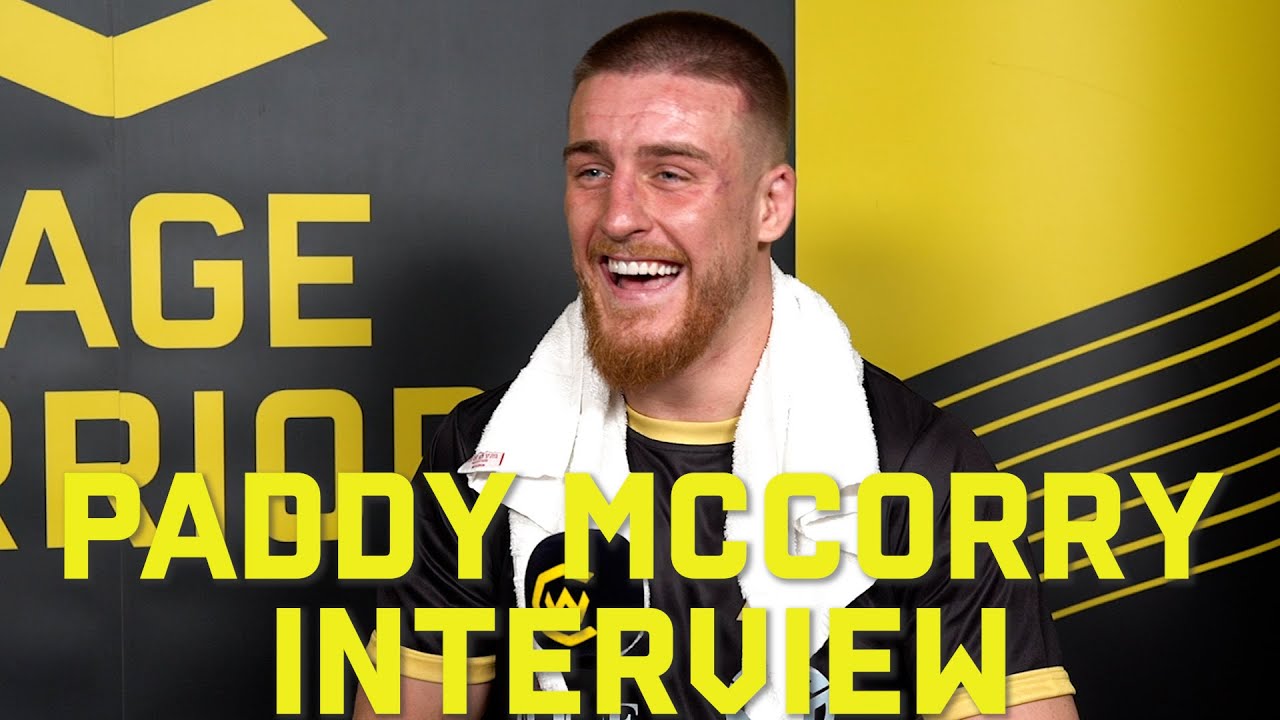 CW 161: Paddy McCorry Post-Fight Interview background