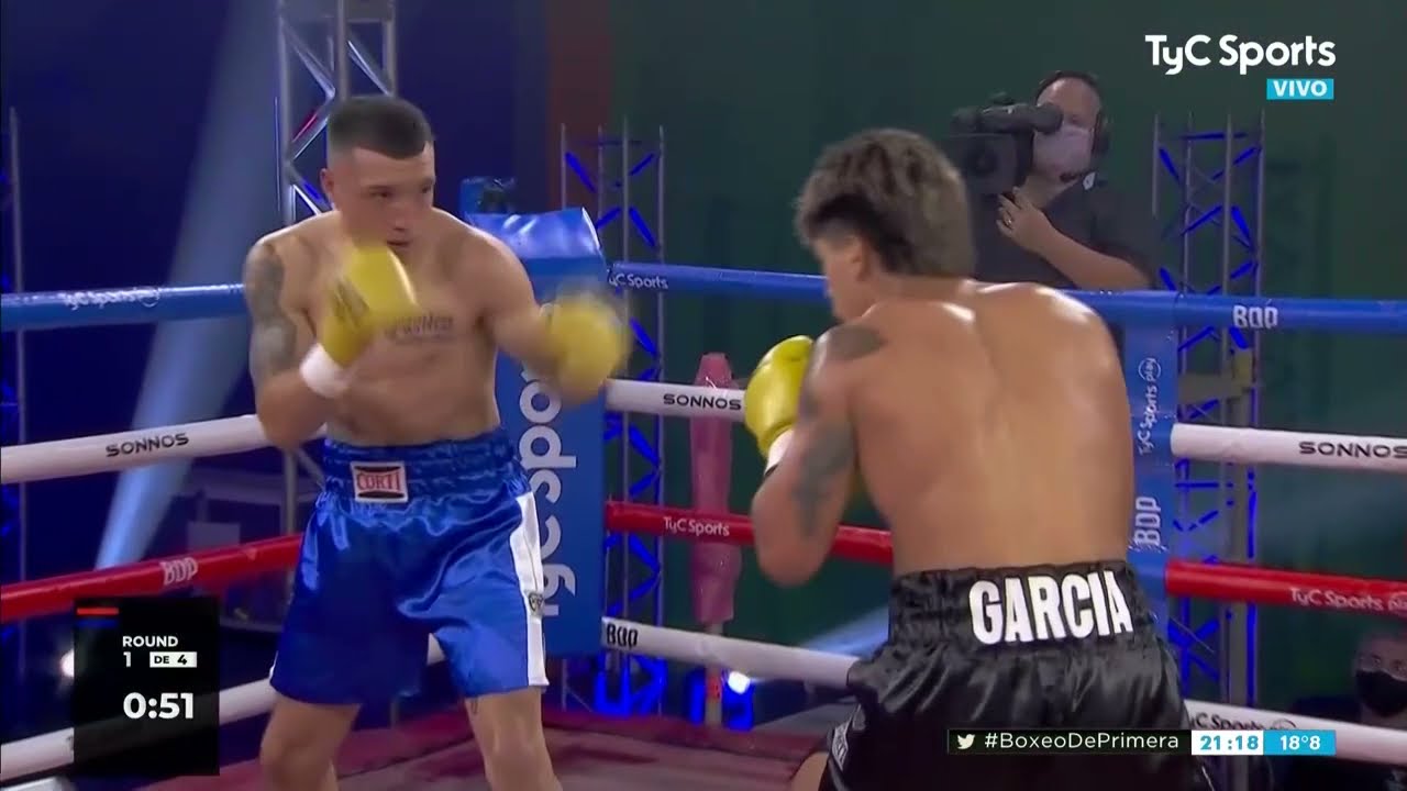 Marco García Ovejero vs. Lucas Argañaraz - Boxeo de Primera - TyCSports
