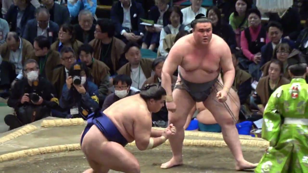 二子山部屋 狼雅vs金峰山【大相撲令和8年3月場所】千秋楽 15日目 大阪場所 ROGA KINBOZAN 【SUMO OSAKA FINAL DAY】2026/3/22