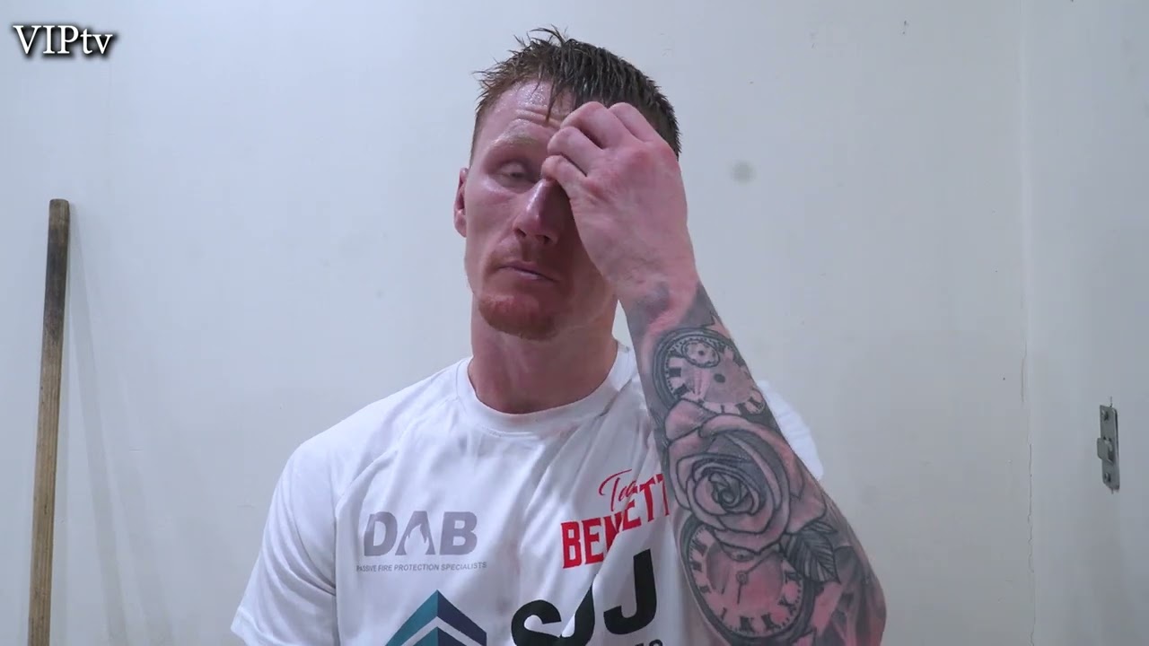 Nathan Bennett 'Iwant to fight early in 2023 for the Central Area title and don't care who' background