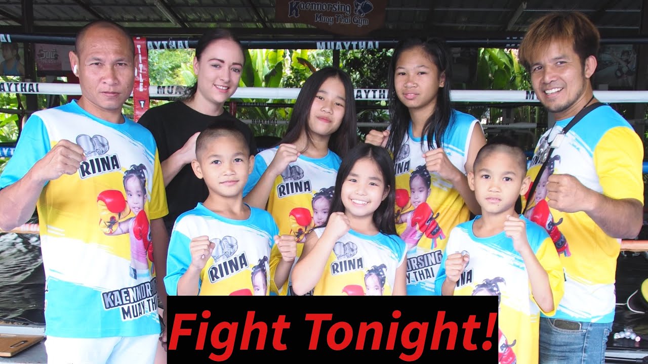 คุยกันก่อนชกเย็นนี้ครับ今夜決戦!Fight tonight!