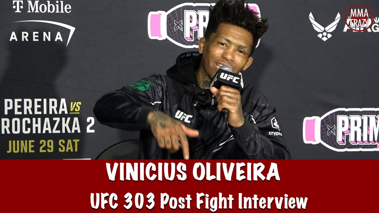Vinicius Oliveira calls out Umar Nurmagomedov after UFC 303 “He’s scared of me” background