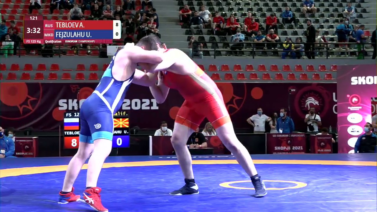 Qual. FS - 125 kg: A. TEBLOEV (RUS) v. U. FEJZULAHU (MKD)