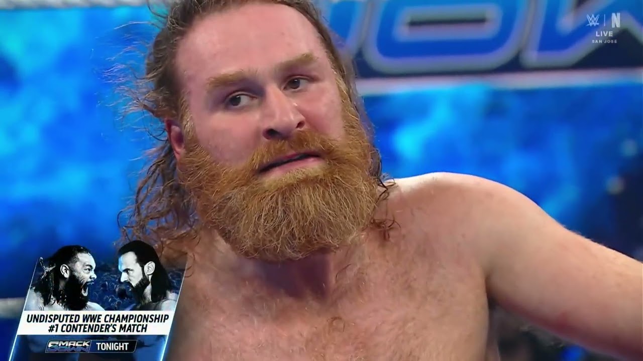 Sami Zayn vs Ilja Dragunov | SmackDown Oct 17, 2025 (Part 2) background
