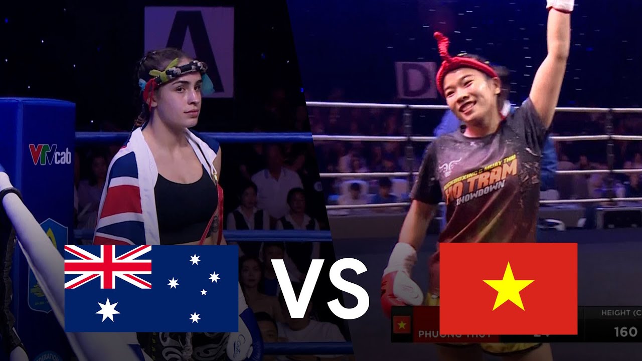 Đại chiến rực lửa giữa Phương Thuỷ và nhà vô địch Muay Australia backdrop