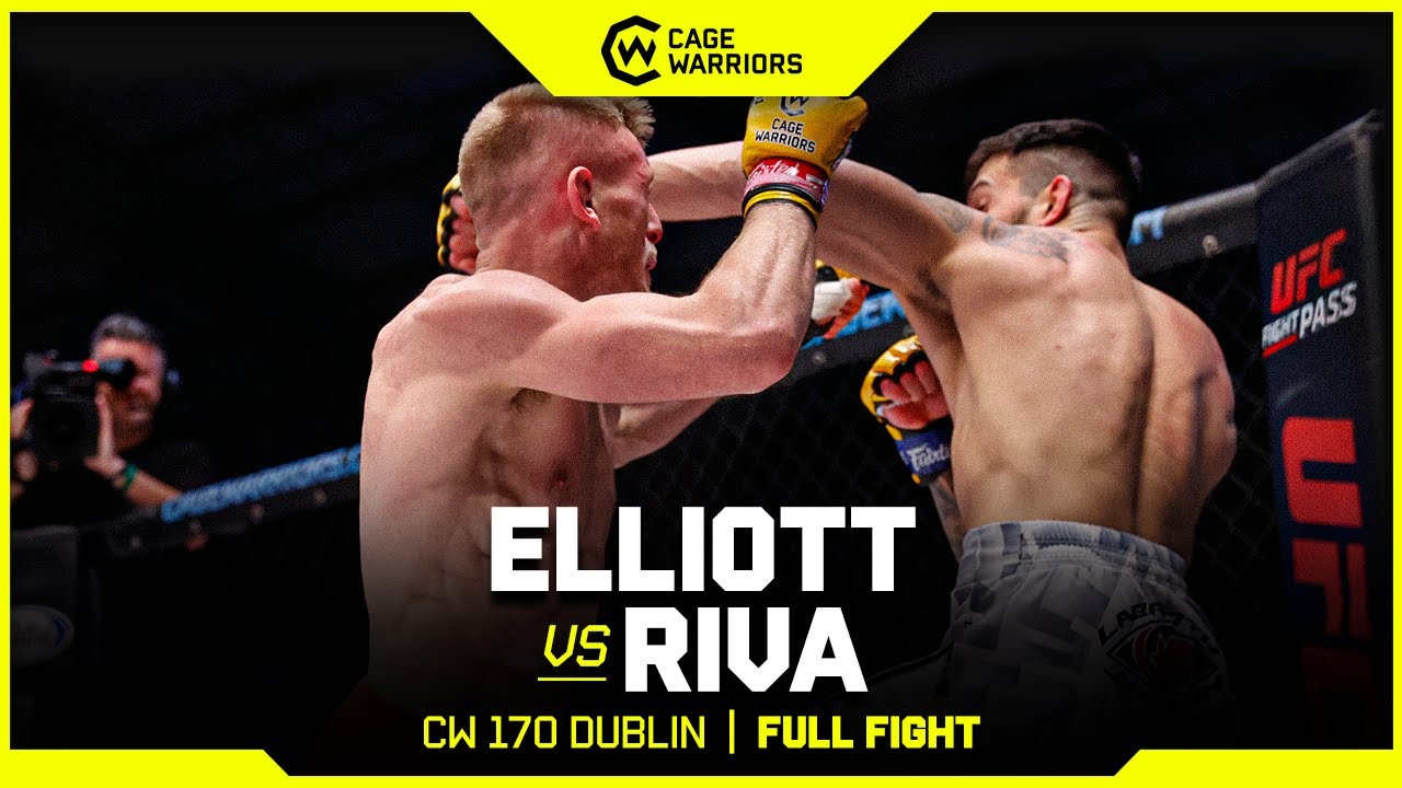 Back in a BIG Way! | Matt Elliott vs. Valentino Riva | FULL FIGHT | CW 170 Dublin background