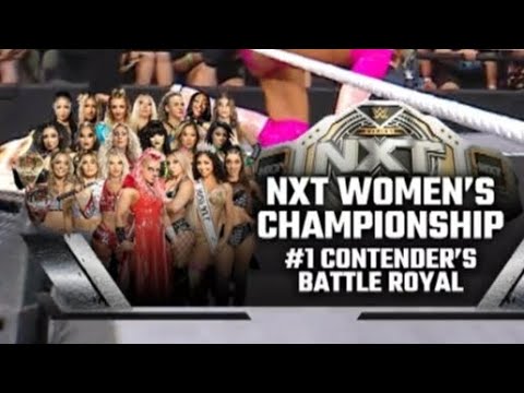 NXT Women's Championship #1 Contender's Battle Royal | NXT Oct 14, 2025 (Part 1) background