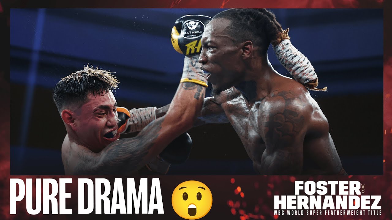 Round of 2023? O'Shaquie Foster vs Rocky Hernandez - Round 11 background