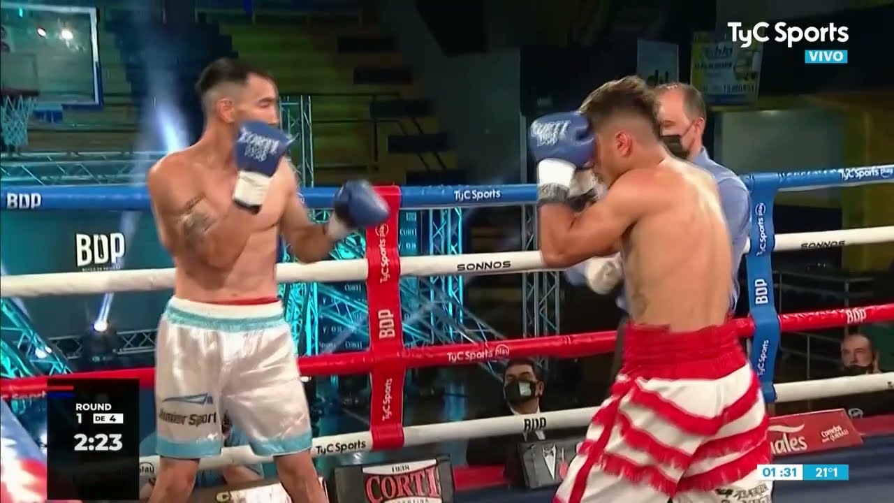 Simón Agati vs. Pedro Ojeda - Boxeo de Primera - TyCSports