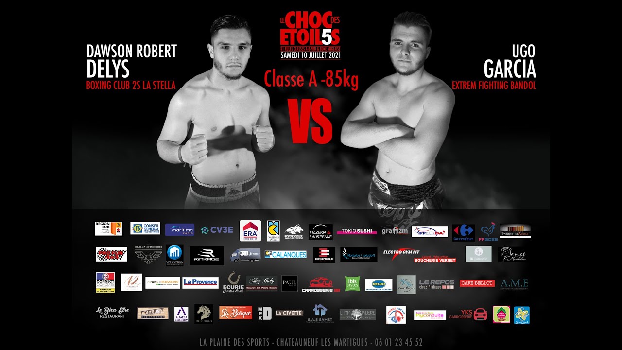 Dawson DELYS vs Ugo GARCIA By @vxstv #CHOC_DES_ETOILES 5