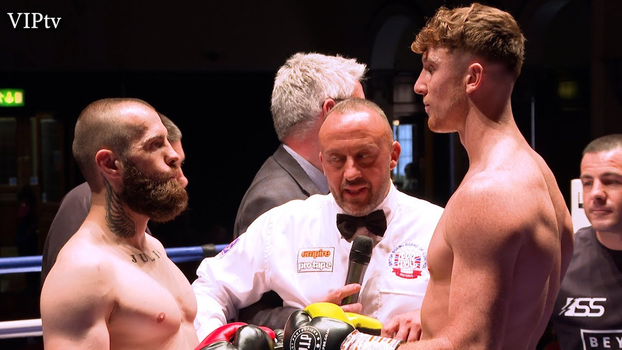 Bradley Rea v Angel Emilov at Hull City Hall on 2nd July 2022 background