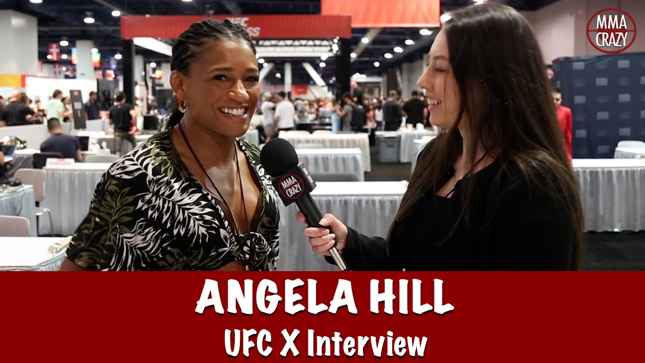 Angela Hill Hopes for Amanda Ribas next, Female BMF “anyone can get it” background