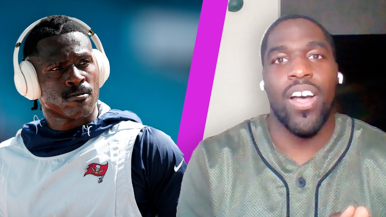 "I was REALLY surprised" NFLPA VP Sam Acho REACTS to Antonio Brown Tampa Bay Buccaneers Signing background
