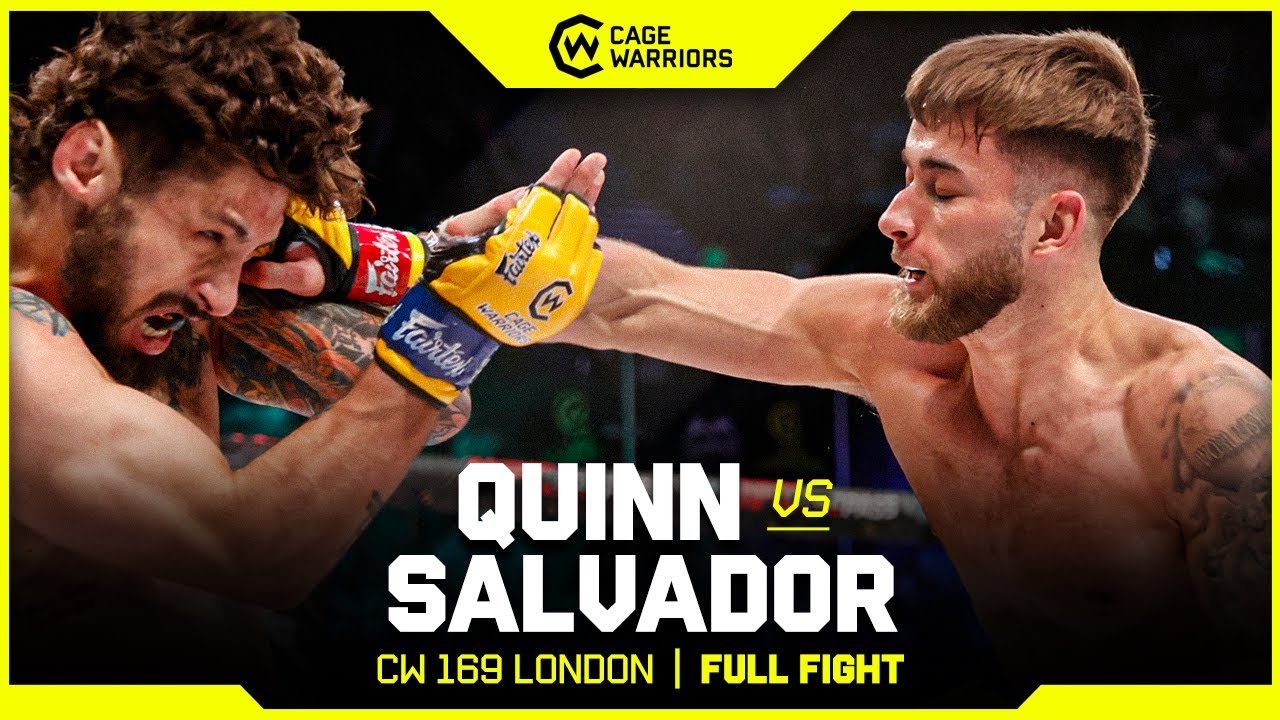 Slick Guillotine Sub! | Jimmy Quinn vs. Yohan Salvador | FULL FIGHT | CW 169 London