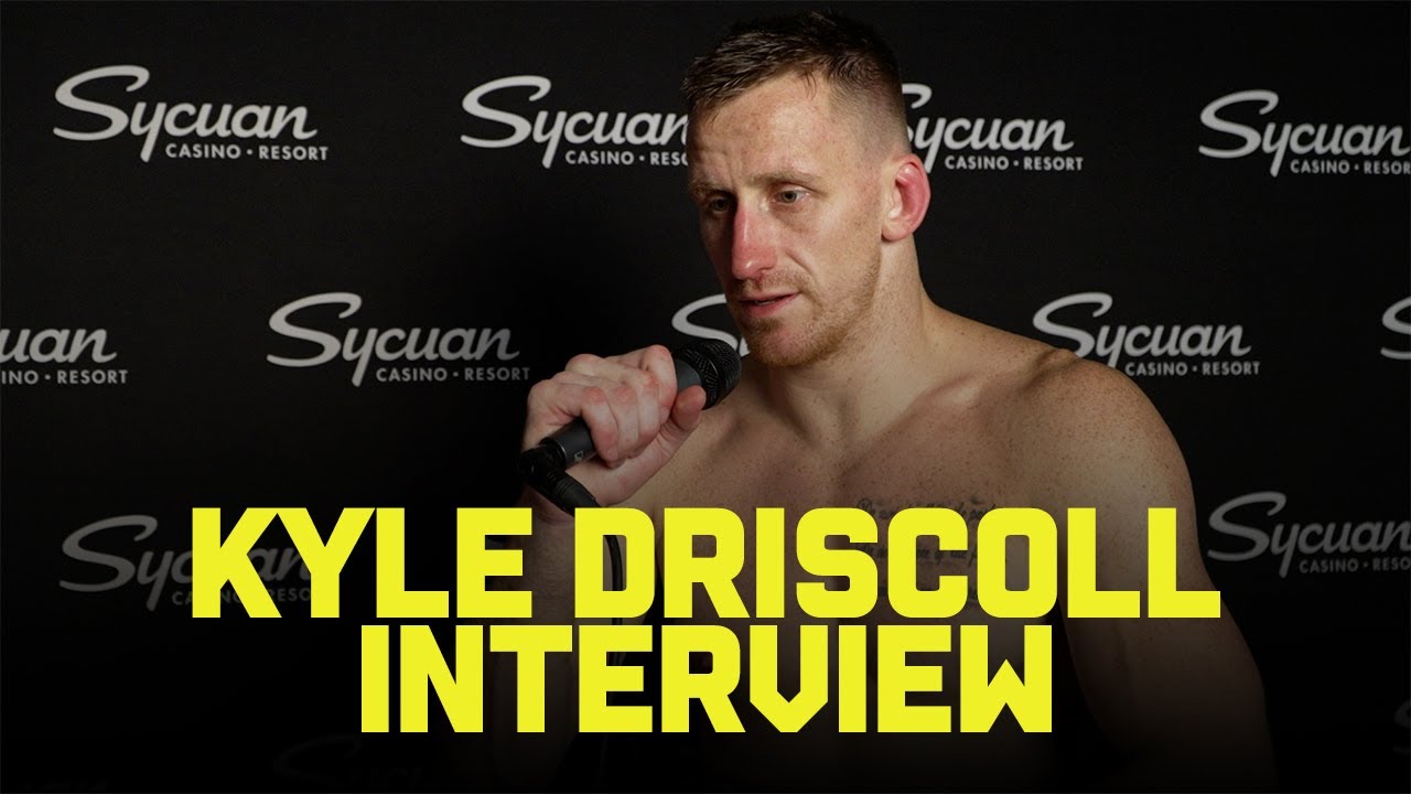 Kyle Driscoll: CW 155 post-fight interview